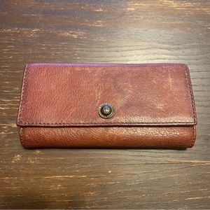 Frye Company Italian Leather Wallet